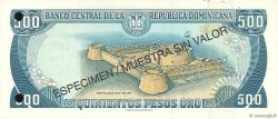 500 Pesos Oro Spécimen RÉPUBLIQUE DOMINICAINE  1997 P.157s2 NEUF