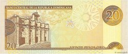 20 Pesos Oro DOMINICAN REPUBLIC  2001 P.169a UNC