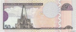 50 Pesos Oro RÉPUBLIQUE DOMINICAINE  2002 P.170b AU