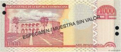 1000 Pesos Oro Spécimen DOMINICAN REPUBLIC  2002 P.173s1 UNC