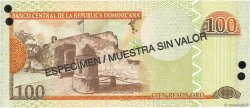 100 Pesos Oro Spécimen RÉPUBLIQUE DOMINICAINE  2003 P.171s3 ST