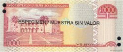 1000 Pesos Oro Spécimen RÉPUBLIQUE DOMINICAINE  2006 P.180s1 UNC