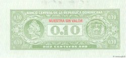 10 Centavos Oro Spécimen RÉPUBLIQUE DOMINICAINE  1961 P.086s NEUF
