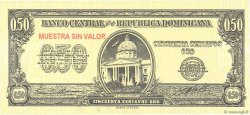 50 Centavos Oro Spécimen DOMINICAN REPUBLIC  1961 P.090s