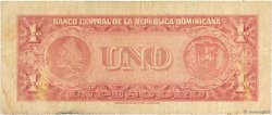 1 Peso Oro RÉPUBLIQUE DOMINICAINE  1962 P.091a B