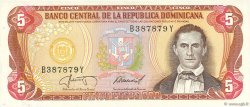 5 Pesos Oro RÉPUBLIQUE DOMINICAINE  1987 P.118c SC+