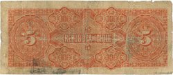 5 Pesos CHILI  1917 P.018b B