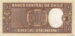 10 Pesos - 1 Condor CHILI  1941 P.092d SPL