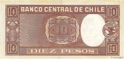 10 Pesos - 1 Condor CHILI  1946 P.103 SPL