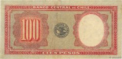 100 Pesos - 10 Condores CHILI  1947 P.113 TTB+