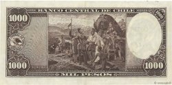 1000 Pesos - 100 Condores CHILI  1947 P.116 TTB