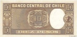 10 Pesos - 1 Condor CHILI  1958 P.120 NEUF