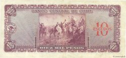 10 Escudos sur 10000 Pesos CHILI  1960 P.132 TTB