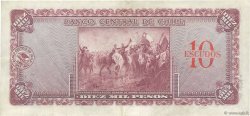 10 Escudos sur 10000 Pesos CHILI  1960 P.132 TTB+
