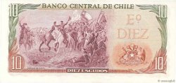 10 Escudos CHILI  1970 P.142 pr.NEUF