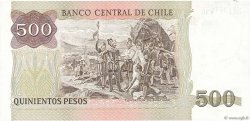 500 Pesos CHILI  1990 P.153b SPL