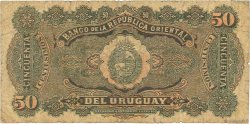 50 Centesimos  URUGUAY  1934 P.020a B