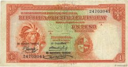 1 Peso URUGUAY  1935 P.028c TTB