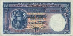10 Pesos URUGUAY  1935 P.030a TTB