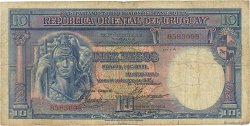 10 Pesos URUGUAY  1935 P.030b B