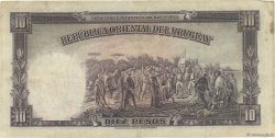 10 Pesos URUGUAY  1935 P.030b VF