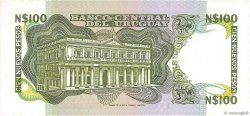 100 Nuevos Pesos URUGUAY  1987 P.062A UNC-