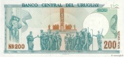 200 Nuevos Pesos URUGUAY  1986 P.066a FDC