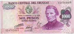 1000 Pesos URUGUAY  1974 P.052 UNC