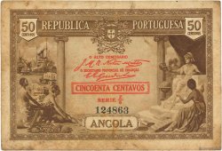 50 Centavos ANGOLA  1923 P.063 TB