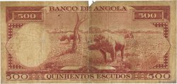 500 Escudos ANGOLA  1956 P.090 B