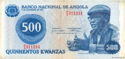 500 Kwanzas ANGOLA  1979 P.116 BB
