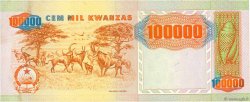 100000 Kwanzas ANGOLA  1991 P.133a SUP