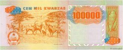 100000 Kwanzas ANGOLA  1991 P.133a FDC