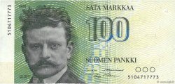 100 Markkaa FINLANDIA  1986 P.115