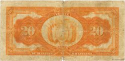 20 Bolivianos BOLIVIE  1911 P.109b B