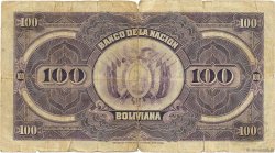 100 Bolivianos BOLIVIE  1929 P.117 B