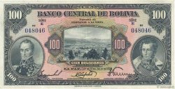 100 Bolivianos BOLIVIE  1928 P.125a