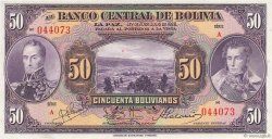 50 Bolivianos BOLIVIE  1928 P.123a pr.NEUF