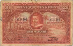 20 Angolares ANGOLA  1927 P.072 TB