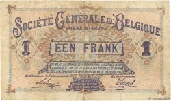 1 Franc BELGIQUE  1915 P.086a pr.TTB