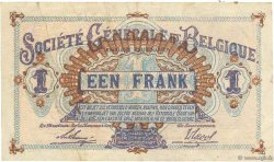 1 Franc BELGIQUE  1916 P.086b TTB