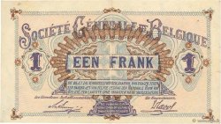 1 Franc BELGIQUE  1916 P.086b SUP