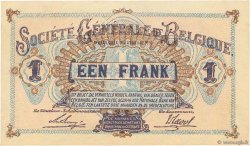 1 Franc BELGIQUE  1918 P.086b SPL