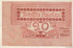 20 Francs BELGIQUE  1919 P.067 pr.TTB