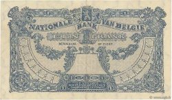 1 Franc BELGIQUE  1922 P.092 TTB+