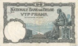 5 Francs BELGIQUE  1926 P.093 TTB
