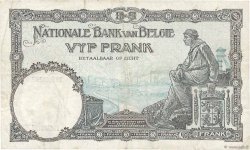 5 Francs BELGIQUE  1927 P.097b TTB