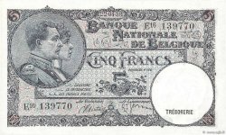 5 Francs BELGIQUE  1938 P.108a NEUF