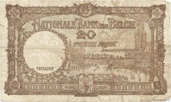 20 Francs BELGIUM  1948 P.116 G