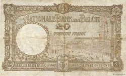 20 Francs BELGIUM  1929 P.098b F